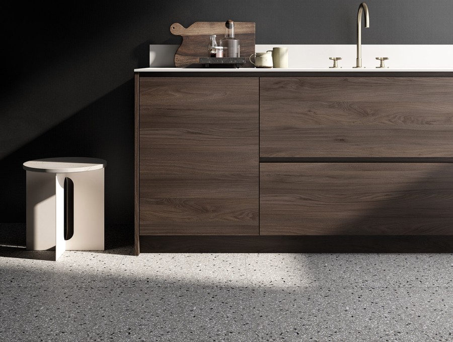 Terratinta Ceramics керамогранит Lagom Terrazzo Storm - 30x30 / 9.5 - изображение 1