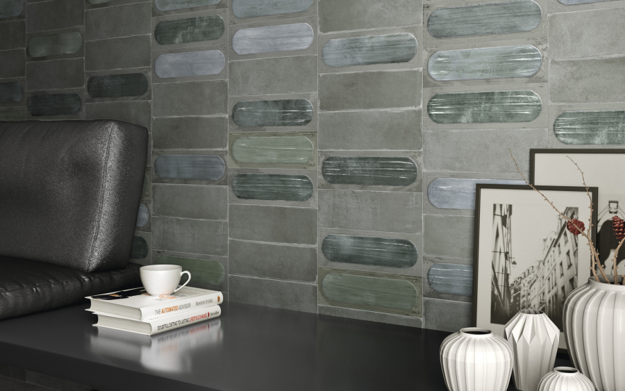 Iris ceramica Керамическая плитка Blaze Grey matt 10x30 - изображение 4