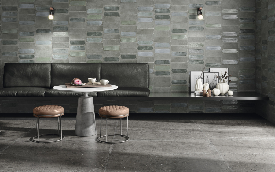Iris ceramica Керамическая плитка Blaze Grey matt 10x30 - изображение 3