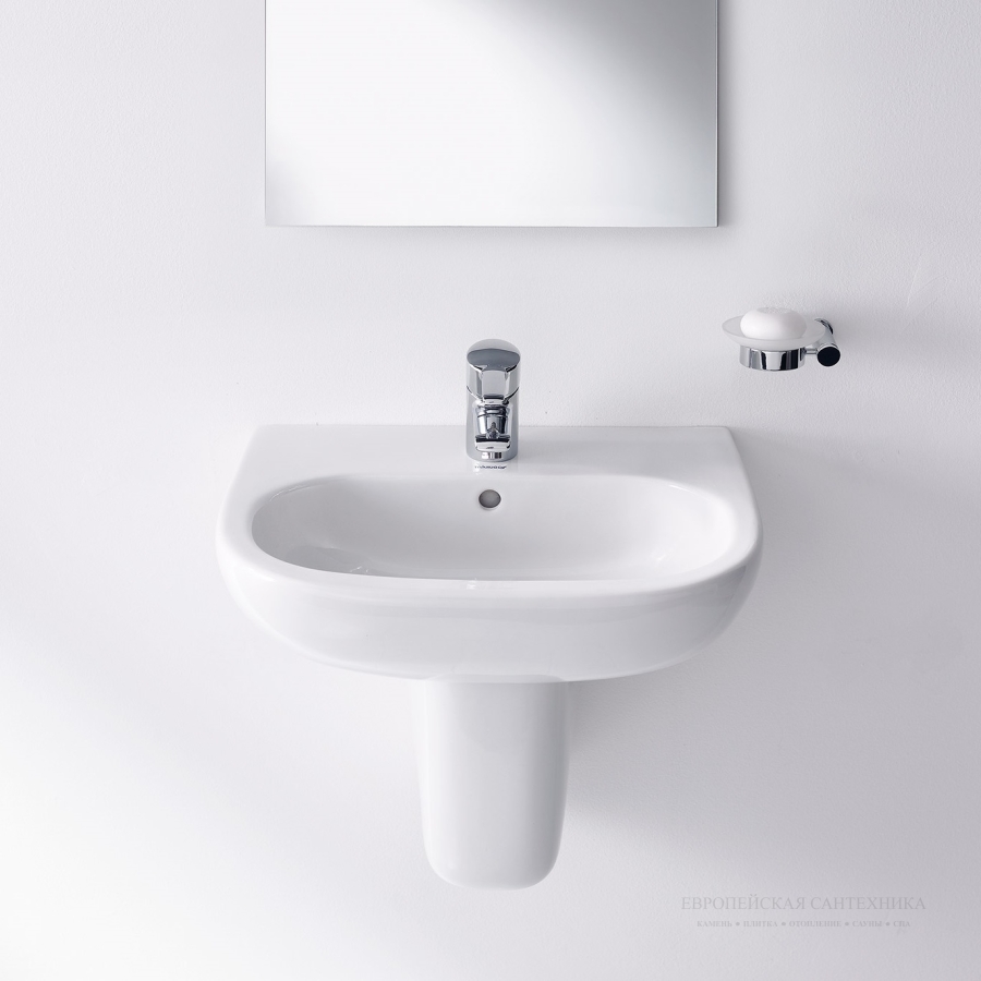 Мыльница Duravit D-Code настенная, правый держатель, стекло/металл, цвет матовый/хром - изображение 5