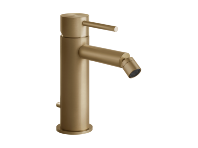 Смеситель для биде однорычажный Gessi Flessa , цвет Warm Bronze Brushed PVD