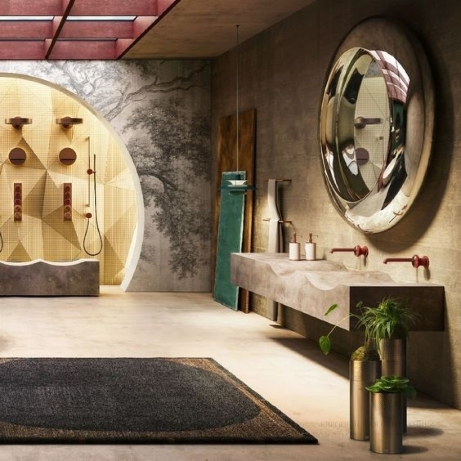 Дозатор Gessi Origini ⌀75хh199 мм, цвет White/Warm Bronze Brushed PVD - изображение 2