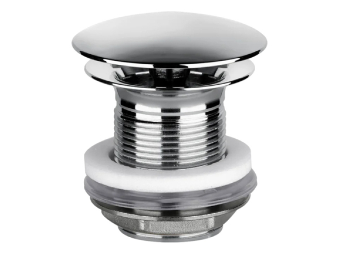 На изображении товар Донный клапан свободного слива Gessi Technical Accessories, для раковины без перелива, цвет Chrome от официального представителя в Москве