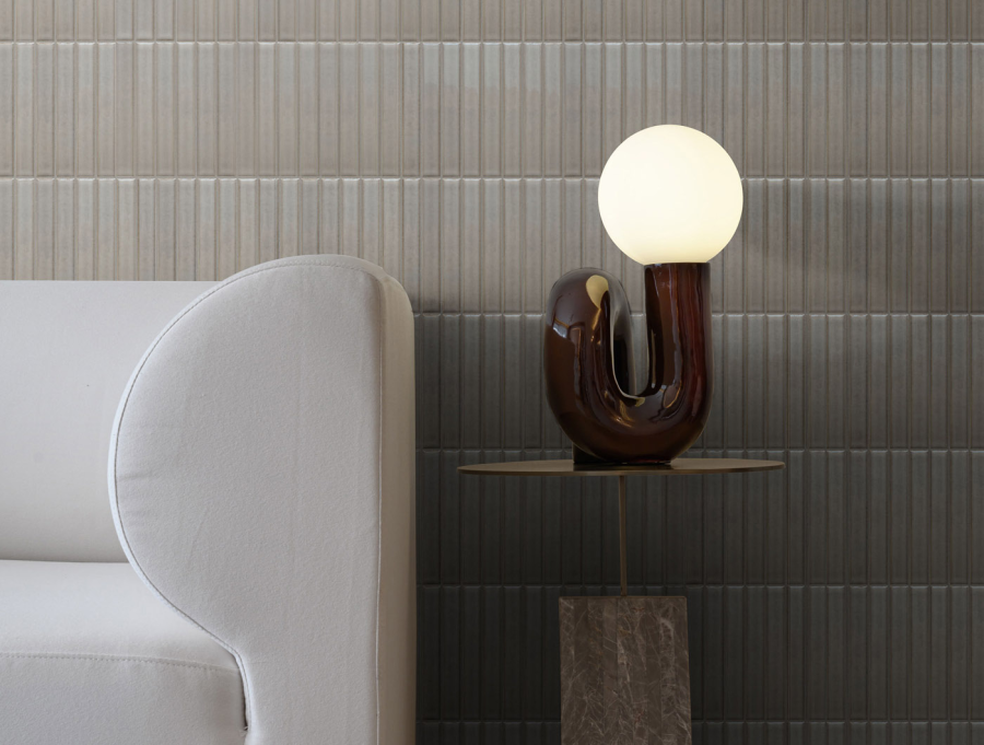 Terratinta Ceramics Мозаика, керамогранит Mosaico Stick Glossy Soft Brown Mos. 29x30 / 5.5 - изображение 1