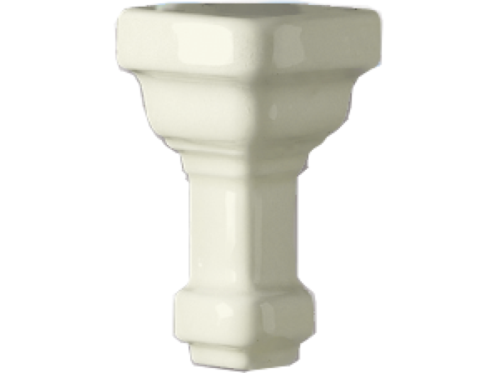 На изображении товар CERAMICHE GRAZIA Угловой элемент ESSENZE ANGOLO ESTERNO PARETE CAPITELLO FELCE от официального представителя в Москве