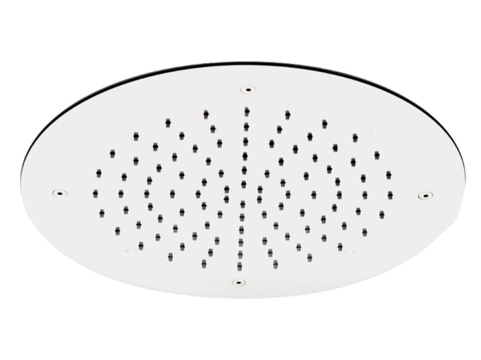 На изображении товар Верхний душ Carlo Frattini Wellness, потолочный, Ø500 мм, цвет никель брашированный от официального представителя в Москве