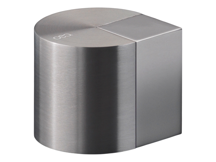 На изображении товар Смеситель для раковины CeaDesign Duet, монокомандный, цвет сатинированная сталь от официального представителя в Москве