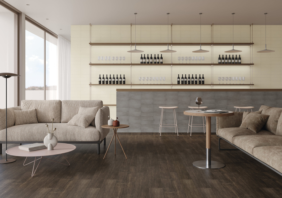 Iris Ceramica Керамогранит E-wood Black naturale 90x15 - изображение 2