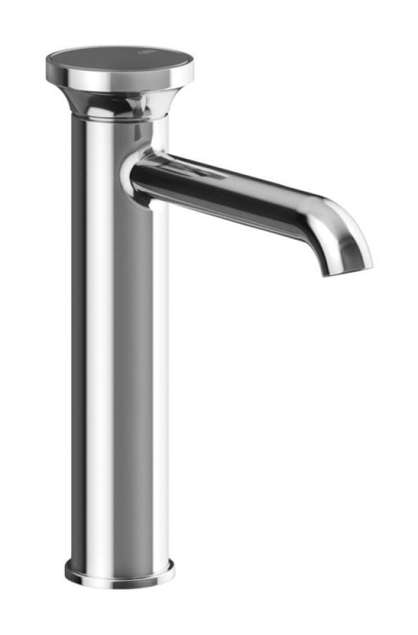 Смеситель для раковины Gessi Origini, средний h247, без донного клапана, цвет хром