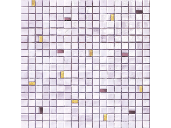 На изображении товар Sicis Стеклянная мозаика Coriandoli Cor 403 chips size 15х15 mm sheet size 295x295 mm от официального представителя в Москве