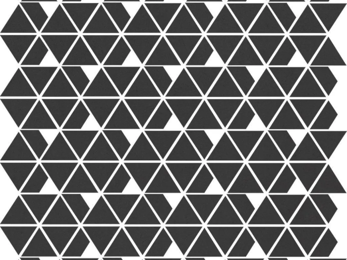 На изображении товар Living Ceramics Керамогранит CAVA MOSAIC E BLACK 22,8x27,8 NATURAL (1уп=0,31м2=5шт) от официального представителя в Москве