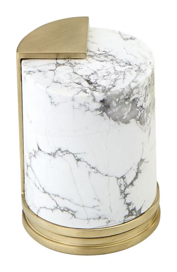 Запорный вентиль THG Le 9 Howlite, цвет Matt Umber PVD