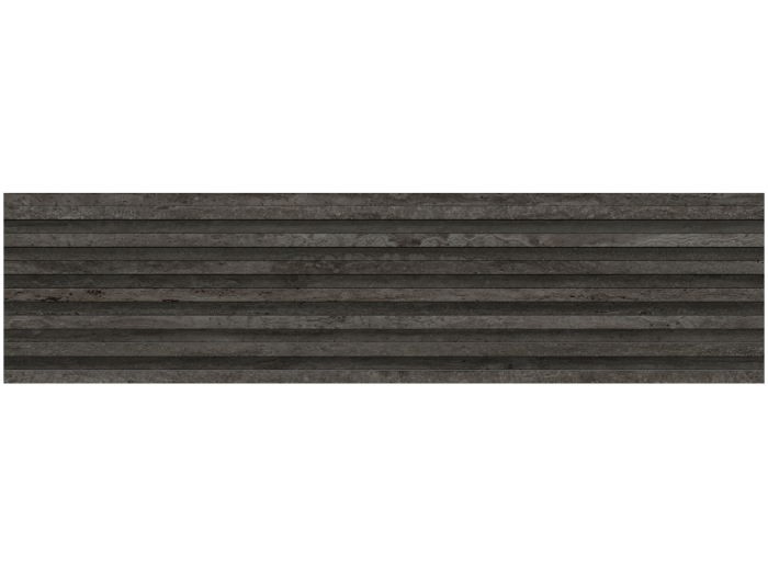 На изображении товар Kronos Керамогранит Nativa Minibaguette 3D Lapillo 30x120 от официального представителя в Москве