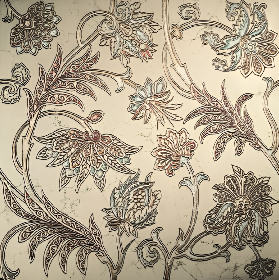 Akros Venezia Камень La Dolce Vita Infinito T Biancone Silver 40X40X1