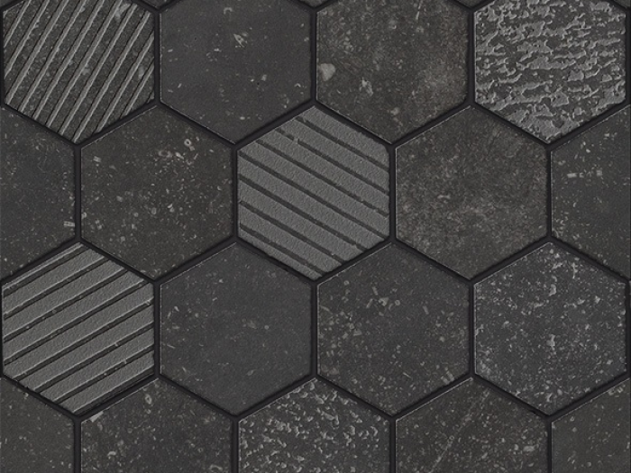 На изображении товар Kronos ceramiche Керамогранит Carriere Du Kronos Exa Namur 25,5х29,5 от официального представителя в Москве