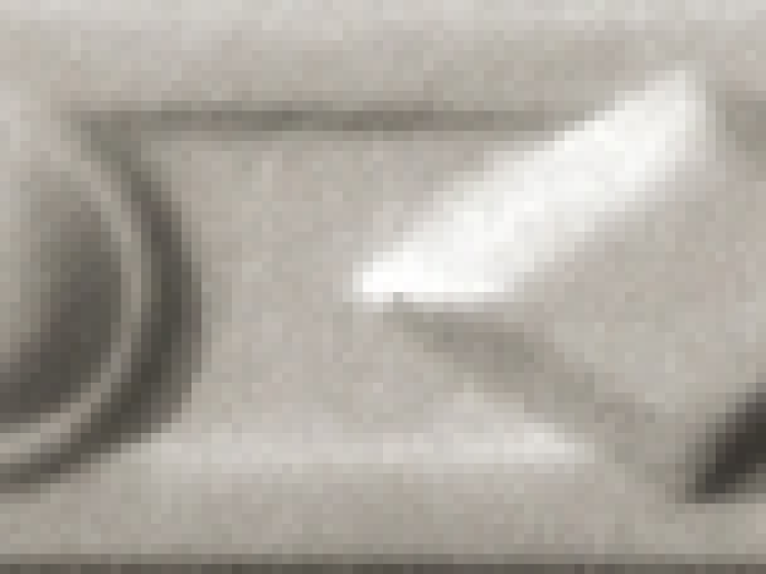 На изображении товар CERAMICHE GRAZIA Бордюр AMARCORD DIAMANTATO 3X20 DARK FUMO MATT от официального представителя в Москве