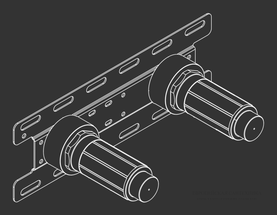 Скрытая часть CeaDesign INC 13 для верхнего душа