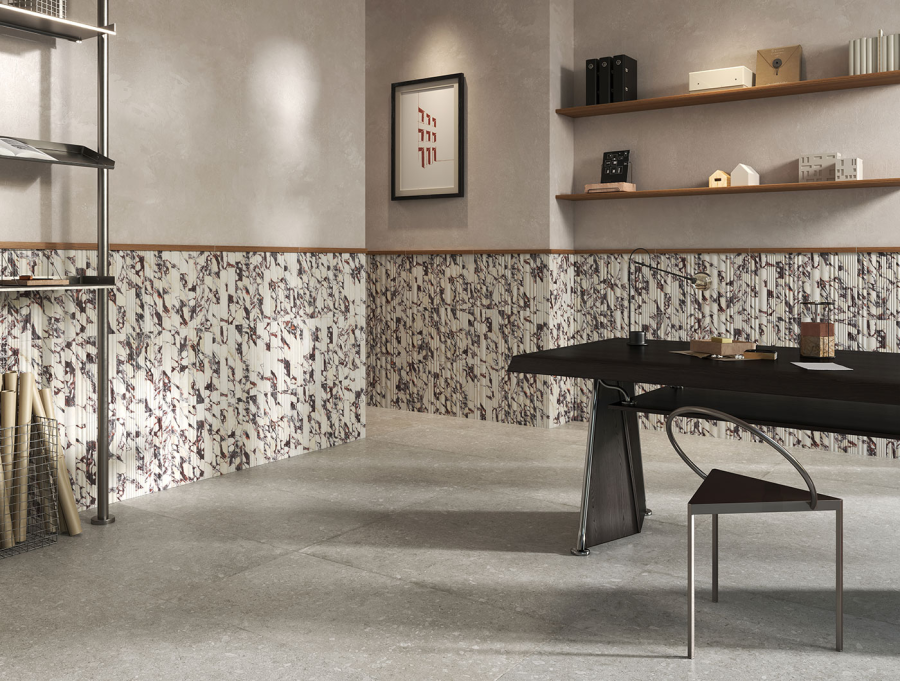 Sartoria Керамическая плитка Maximalista Calacatta Roman Small Matt 5x40 - изображение 2