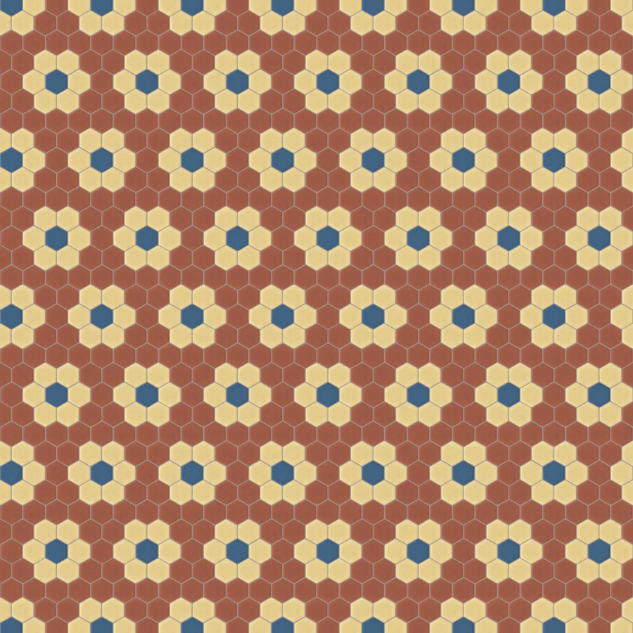 Appiani Керамическая мозаика Eden Decori Posa Decoro 1 glossy  30x30 (2.5x2.8 )