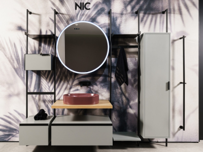 На изображении товар Консольная конструкция NIC Design Over, L2300xP500xH2220 мм от официального представителя в Москве