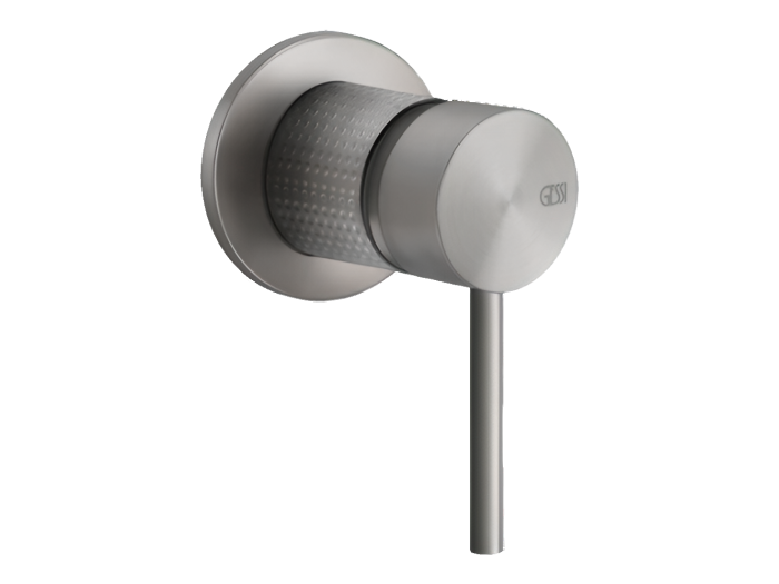 Cмеситель Gessi 316 Cesello, настенный, встраиваемый, на 1 выход, цвет steel Brushed