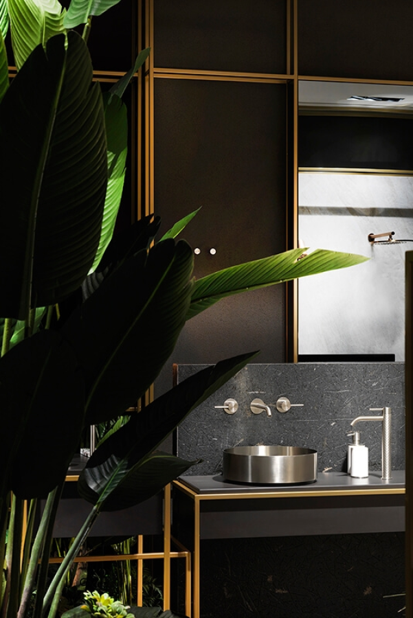 Cмеситель Gessi 316 Cesello, настенный, встраиваемый, на 1 выход, цвет steel Brushed - изображение 2