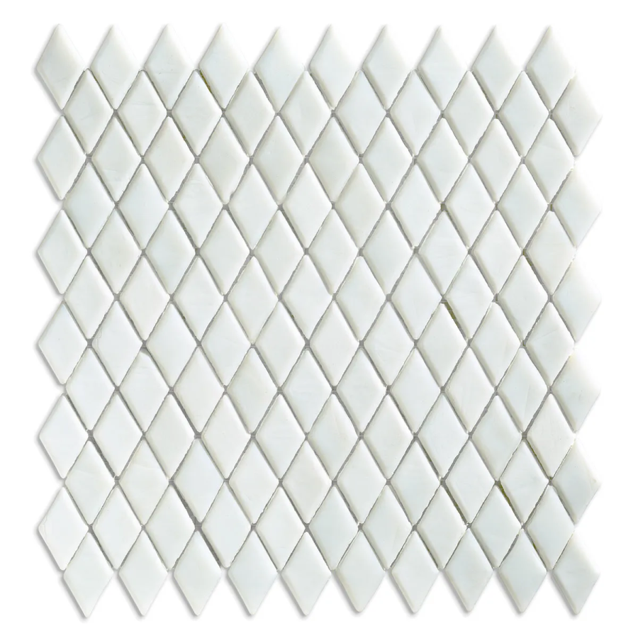 Sicis Стеклянная мозаика Diamond ITEM 02 Zirconio Sat chips size 23х40 mm sheet size 259x266 mm