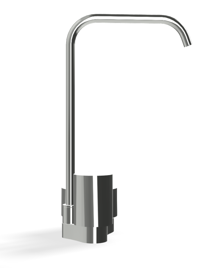 Смеситель для раковины Carlo Frattini SO, без ручек, без донного клапана, c вращающимся изливом Ø10 мм, 2 гибкими шлангами, L-149 мм, цвет хром - изображение 2