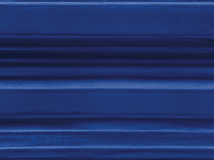 На изображении товар CERAMICHE GRAZIA Бордюр EPOQUE TERMINALE PITTI 12X20 COBALT CRAQUELE от официального представителя в Москве