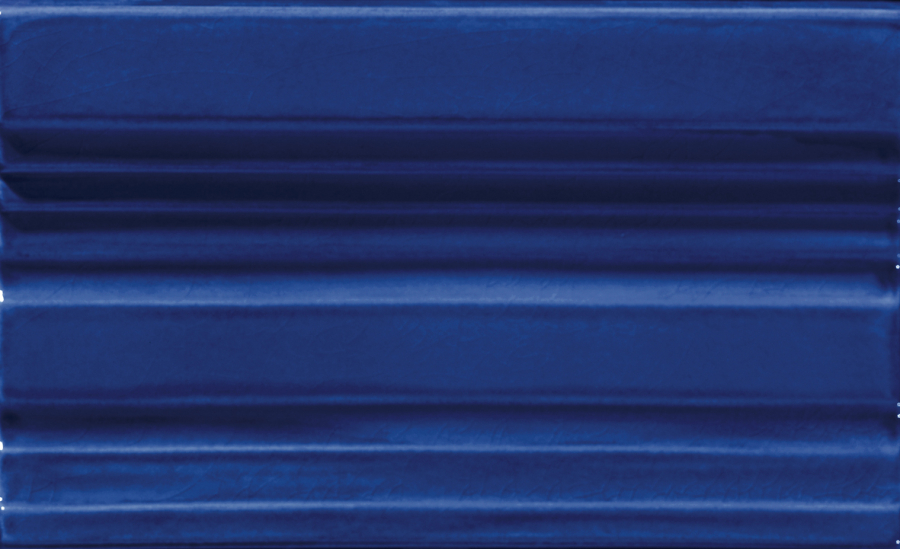 CERAMICHE GRAZIA Бордюр EPOQUE TERMINALE PITTI 12X20 COBALT CRAQUELE