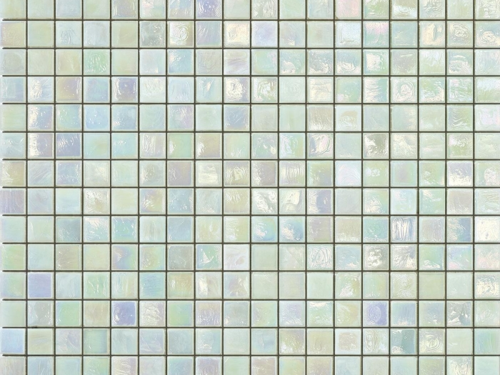На изображении товар Sicis Стеклянная мозаика Iridium Fern 0 chips size 15х15 mm sheet size 295x295 mm от официального представителя в Москве