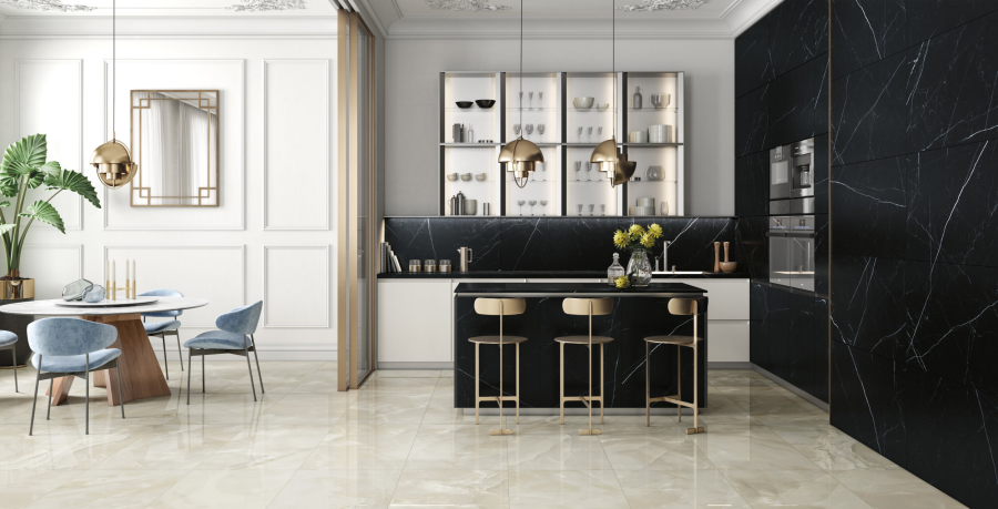 FMG Керамогранит Select Black marquinia lucidato 60x60 8мм - изображение 2