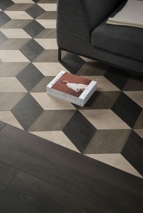 Kronos ceramiche Керамогранит Les Bois Mogano Rombo nat\ret 22,5x39,5 - изображение 3