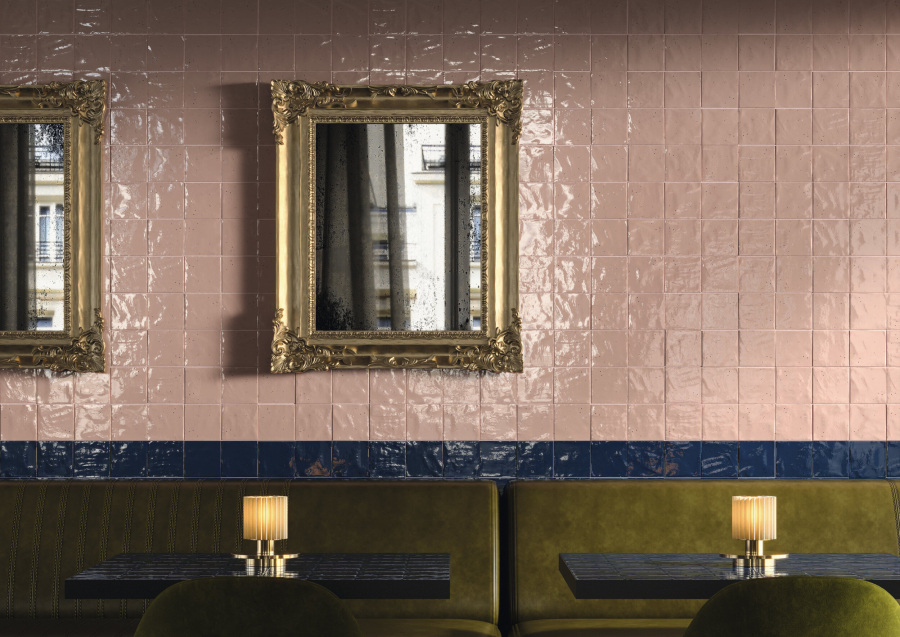 Iris ceramica Керамическая плитка Bottega D'arte Dedica Rosa estate lucido glossy 10x10 - изображение 1