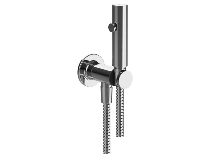 На изображении товар Душ гигиенический Gessi Inciso, цвет Chrome от официального представителя в Москве