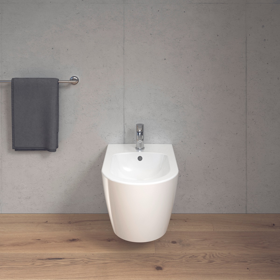 Смеситель для биде Duravit B.2 однорычажный, h-131 мм, с донным клапаном, цвет хром - изображение 2