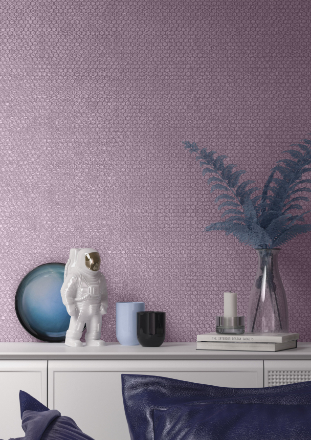 Iris Ceramica Керамическая плитка Diesel Pluriball Lilac pluriball decor oro glossy 20x20 - изображение 3