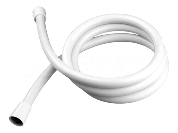 На изображении товар Душевой шланг Hansgrohe Isiflex, 160 см, цвет белый матовый от официального представителя в Москве