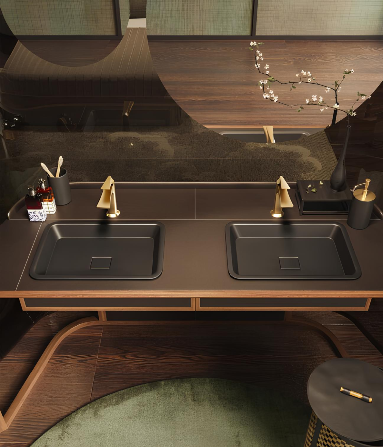 Дозатор для жидкого мыла Gessi Origini, настольный, цвет Matte Black - изображение 2