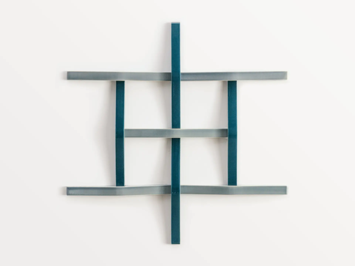 На изображении товар Mutina Керамическая плитка Adagio Grigio + Blu 2,7x30 от официального представителя в Москве