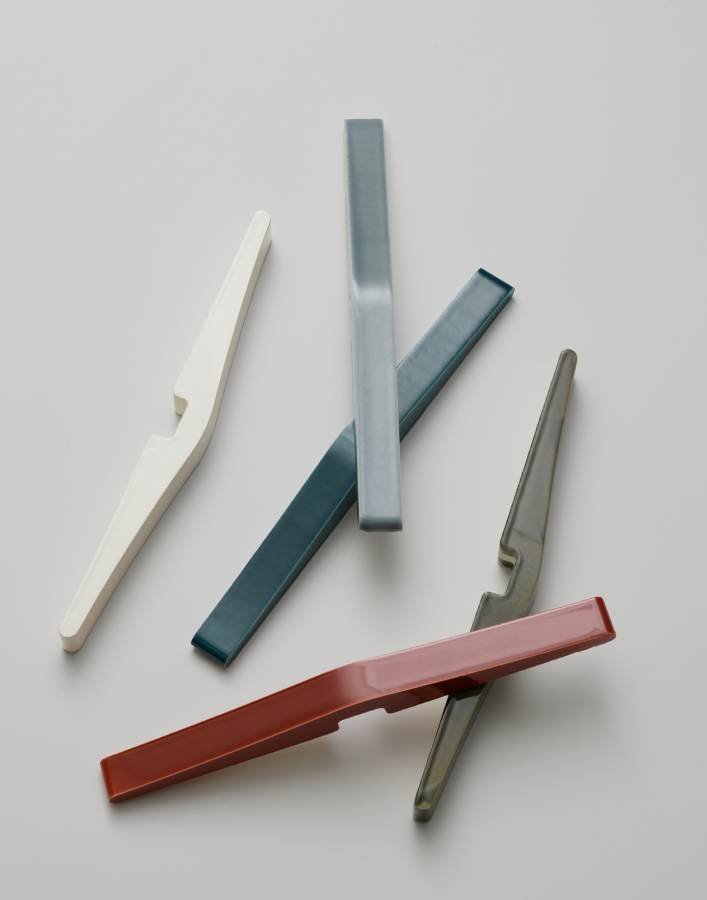 Mutina Керамическая плитка Adagio Grigio + Blu 2,7x30 - изображение 3