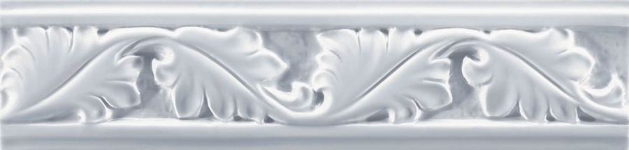 CERAMICHE GRAZIA  Бордюр FORMAE FOLIAGE 6,5X26 COTTON