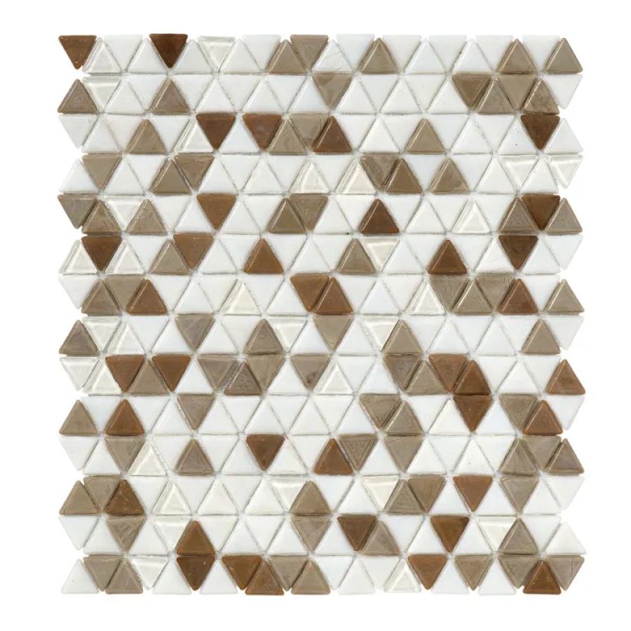 Sicis Смальтовая мозаика Trigono Blends Mosaic Marc chips size 19x21 mm sheet-size 284x300 mm