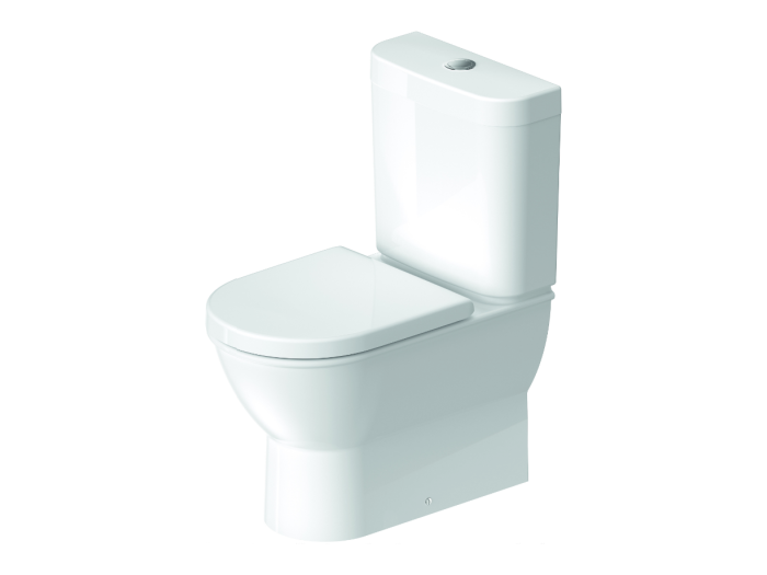 На изображении товар Унитаз Duravit Darling New напольный, под бачок, 630 х 370 мм, цвет белый от официального представителя в Москве
