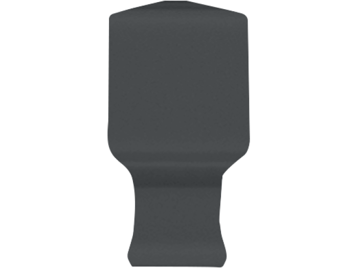 На изображении товар CERAMICHE GRAZIA Угловой элемент ELEGANCE ANGOLO BORDURA 1,5X3,5 FLINT MATT от официального представителя в Москве