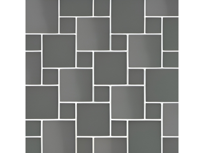 На изображении товар Micro. Керамогранит Microtiles Oddfellow Mix Glaze Graphite 30,1x30,1 от официального представителя в Москве
