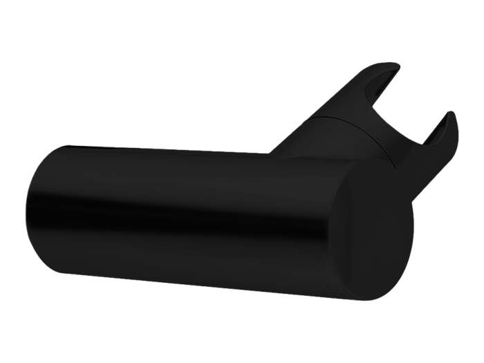 На изображении товар Держатель для лейки Carlo Frattini из ABS, цвет чёрный матовый от официального представителя в Москве