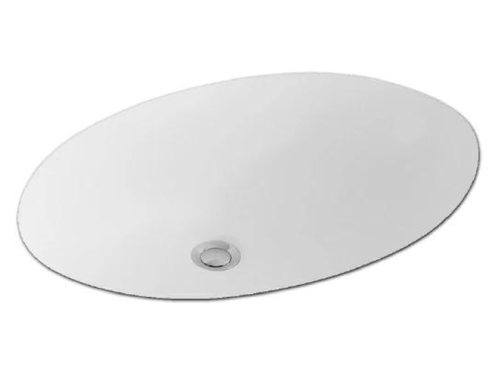На изображении товар Раковина Villeroy&Boch Evana для установки под столешницу 615x415 мм, цвет альпийский белый от официального представителя в Москве