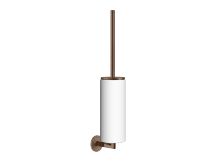 На изображении товар Ёршик Gessi Ingranaggio, настенный, цвет White/Copper Brushed PVD от официального представителя в Москве
