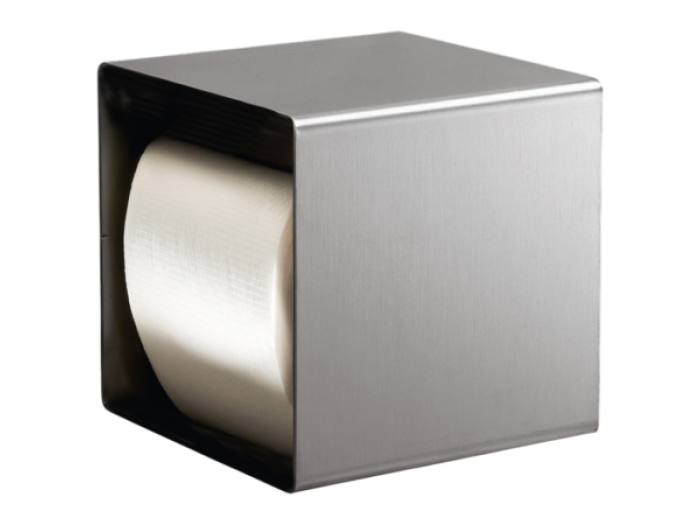 На изображении товар Бумагодержатель CeaDesign Neutra, настенный, боковой, сталь, цвет сатинированная сталь от официального представителя в Москве